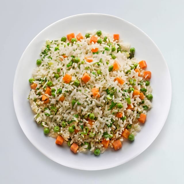 Vegetable Fried Rice (No-Egg).