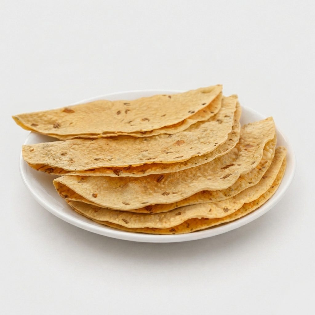 Papad (Gluten Free) 🌱 4PCS.