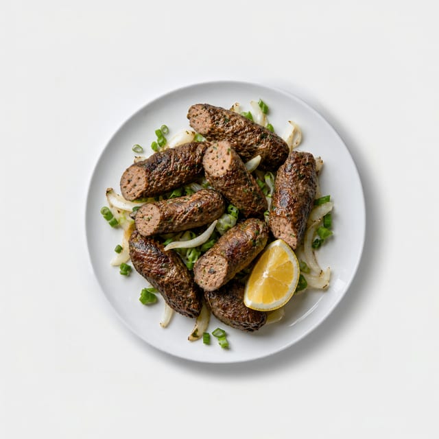 Lamb Seekh Kabob.
