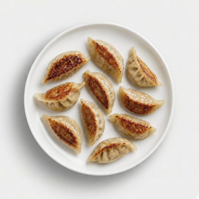 Ckn Pan Fried Momo.
