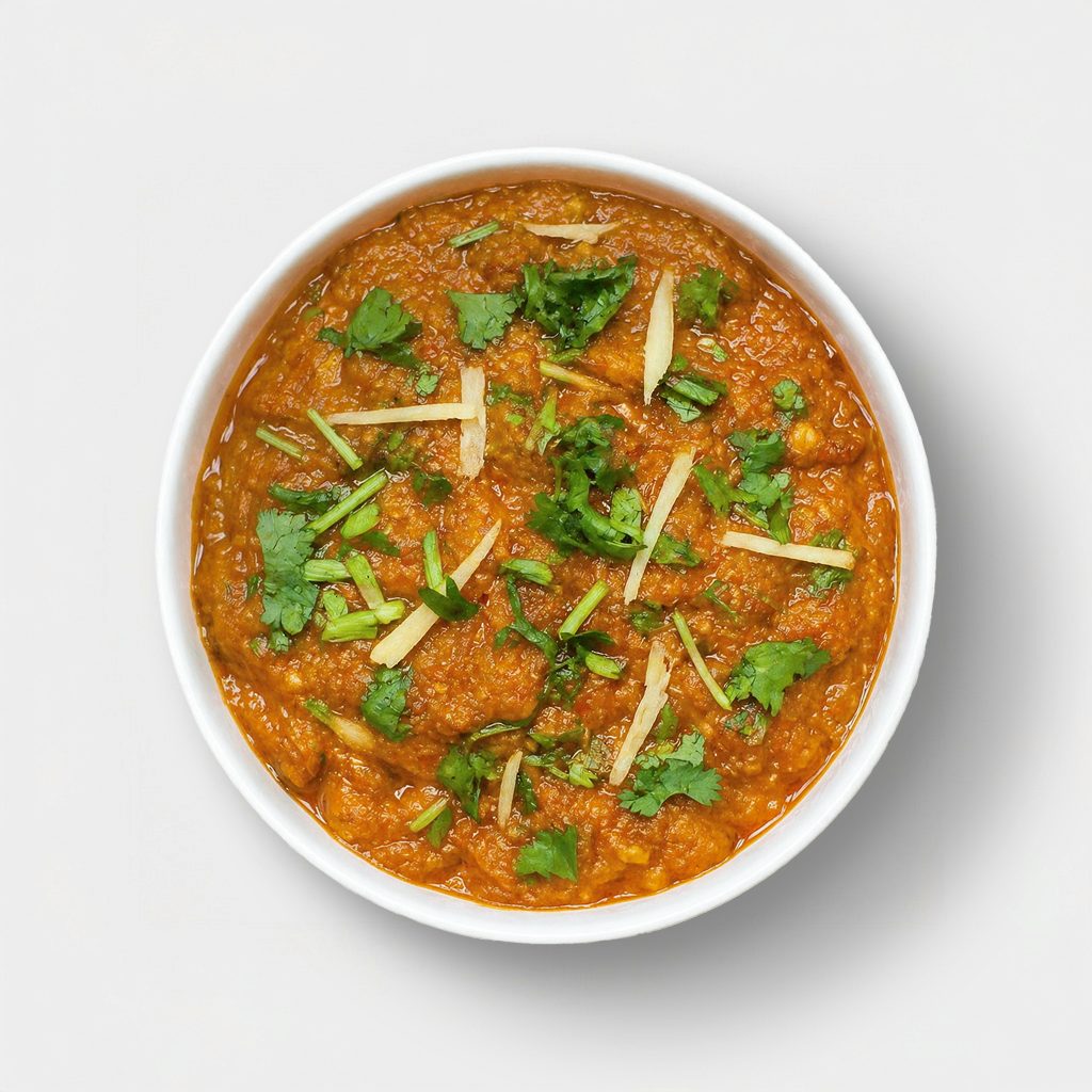 Baigan Bharta- Non Vegan.